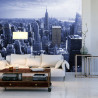 Fototapeta Empire State View W Kolorze Niebieskim