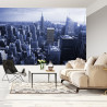 Fototapeta Empire State View W Kolorze Niebieskim
