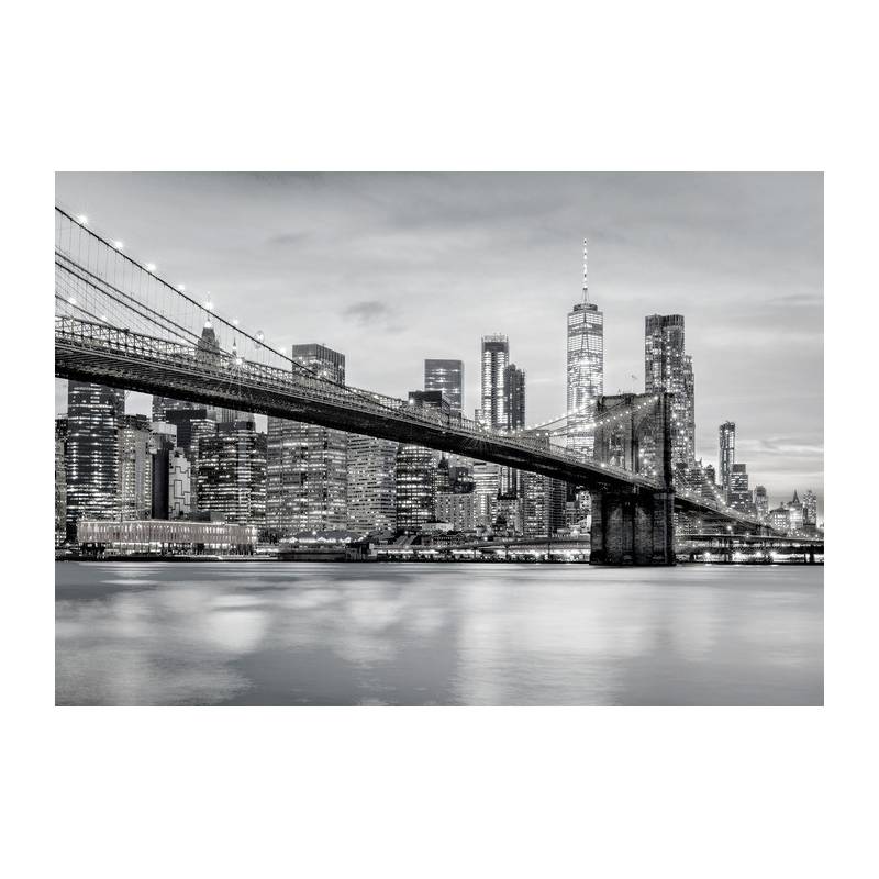Fototapeta Brooklyn Bridge Nyc W Czerni I Bieli
