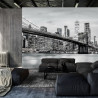 Fototapeta Brooklyn Bridge Nyc W Czerni I Bieli