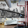Fototapeta Brooklyn Bridge Nyc W Czerni I Bieli