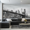 Fototapeta Brooklyn Bridge Nyc W Czerni I Bieli