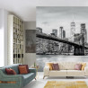 Fototapeta Brooklyn Bridge Nyc W Czerni I Bieli