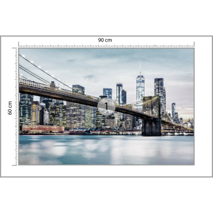 Fototapeta Fajny Filtr Brooklyn Bridge Nyc