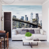 Fototapeta Fajny Filtr Brooklyn Bridge Nyc