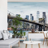 Fototapeta Fajny Filtr Brooklyn Bridge Nyc