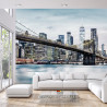 Fototapeta Fajny Filtr Brooklyn Bridge Nyc
