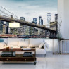 Fototapeta Fajny Filtr Brooklyn Bridge Nyc