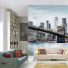 Fototapeta Fajny Filtr Brooklyn Bridge Nyc