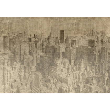 Fototapeta Nowy Jork Grunge I Sepia
