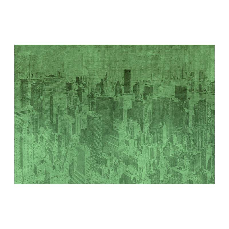 Fototapeta Nowy Jork Grunge I Zielony