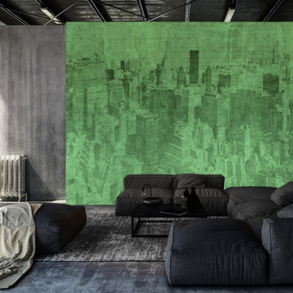 Fototapeta Nowy Jork Grunge I Zielony