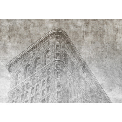 Fototapeta Nowy Jork Grunge Ii Mono