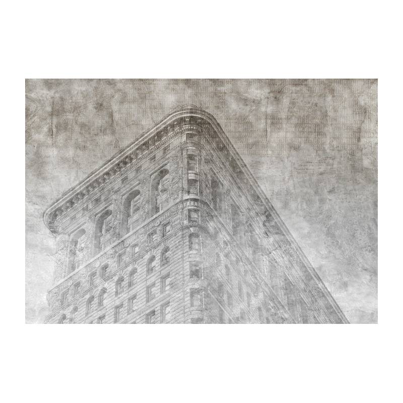 Fototapeta Nowy Jork Grunge Ii Mono