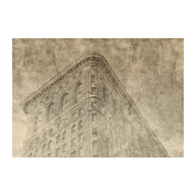 Fototapeta Nowy Jork Grunge Ii Sepia