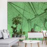 Fototapeta Most Brookliński Grunge Green