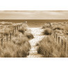 Fototapeta Zejdźmy Na Plażę Sepia