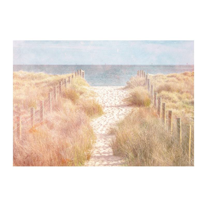Fototapeta Chodźmy Do Beach Faded Vintage