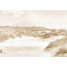 Fototapeta Dune Paradise Faded Vintage W Sepii