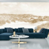 Fototapeta Dune Paradise Faded Vintage W Sepii