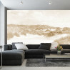 Fototapeta Dune Paradise Faded Vintage W Sepii