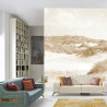 Fototapeta Dune Paradise Faded Vintage W Sepii