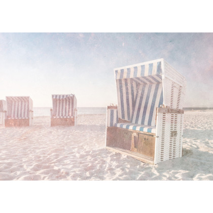 Fototapeta Ostsee Strandkörbe