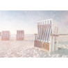 Fototapeta Ostsee Strandkörbe