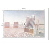 Fototapeta Ostsee Strandkörbe