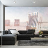 Fototapeta Ostsee Strandkörbe