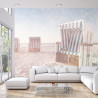 Fototapeta Ostsee Strandkörbe