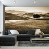Fototapeta Rolling Hills W Sepii