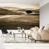 Fototapeta Rolling Hills W Sepii