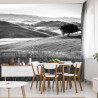Fototapeta Rolling Hills W Czerni I Bieli