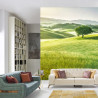 Fototapeta Rolling Hills Wyblakły Vintage