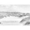 Fototapeta Dune Paradise Faded Vintage W Czerni I Bieli