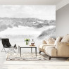 Fototapeta Dune Paradise Faded Vintage W Czerni I Bieli