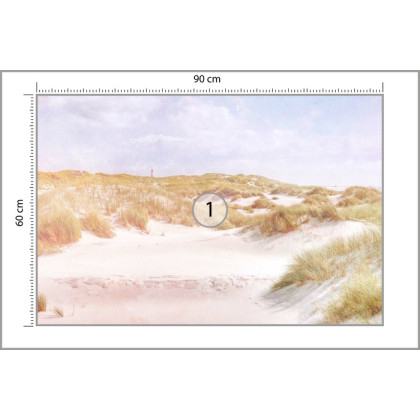Fototapeta Dune Paradise Wyblakły Vintage