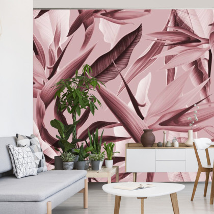 Fototapeta Tropicalia Różowy