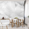 Fototapeta Pióra W Czerni I Bieli