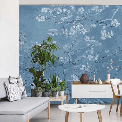 Fototapeta Van Gogh Kwitnie Na Niebiesko