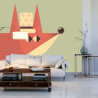 Fototapeta Of A Fox With A Hat