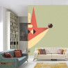 Fototapeta Of A Fox With A Hat