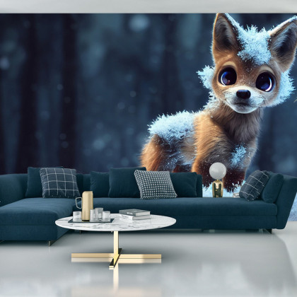 Fototapeta Red Fox In The Snow