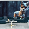 Fototapeta Red Fox In The Snow