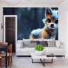 Fototapeta Red Fox In The Snow