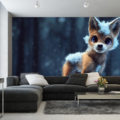 Fototapeta Red Fox In The Snow