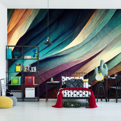 Fototapeta Organic Lines As Abstract Wallpaper Background Design