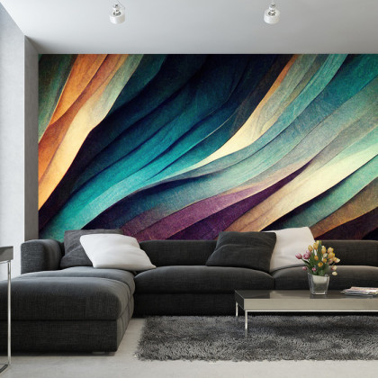 Fototapeta Organic Lines As Abstract Wallpaper Background Design