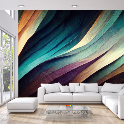 Fototapeta Organic Lines As Abstract Wallpaper Background Design